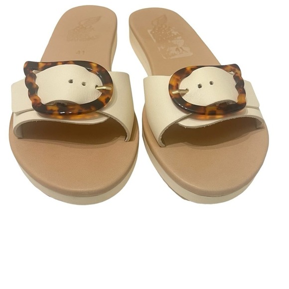 Ancient Greek Aglaia‎ Sandals Cream 41/11US - Picture 4 of 8